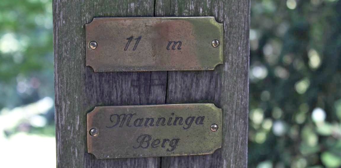 Stolze 11 Meter hoch: Der Manninga-Berg