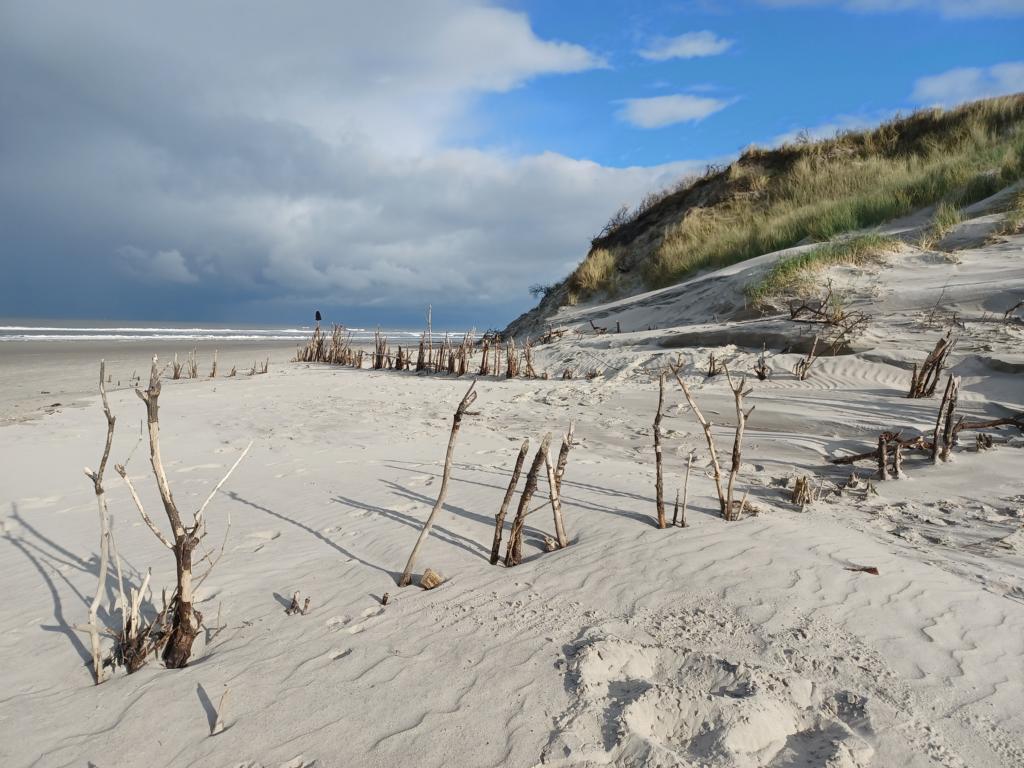 Am Strand von Juist