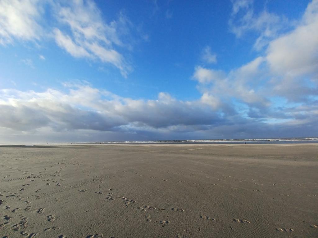 Am Strand von Juist