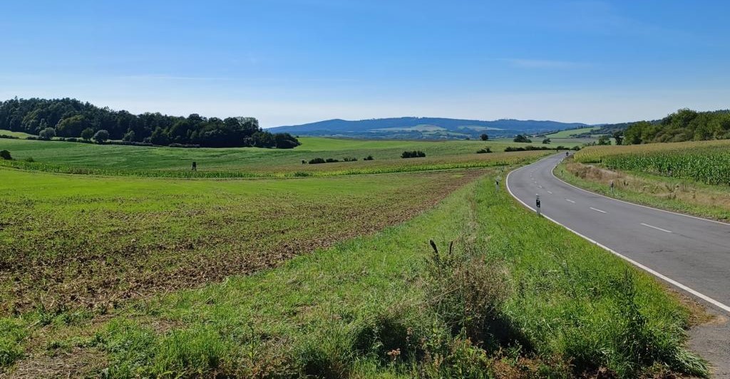 Aussicht vom Hohen Meißner Aussicht vom Hohen Meißner