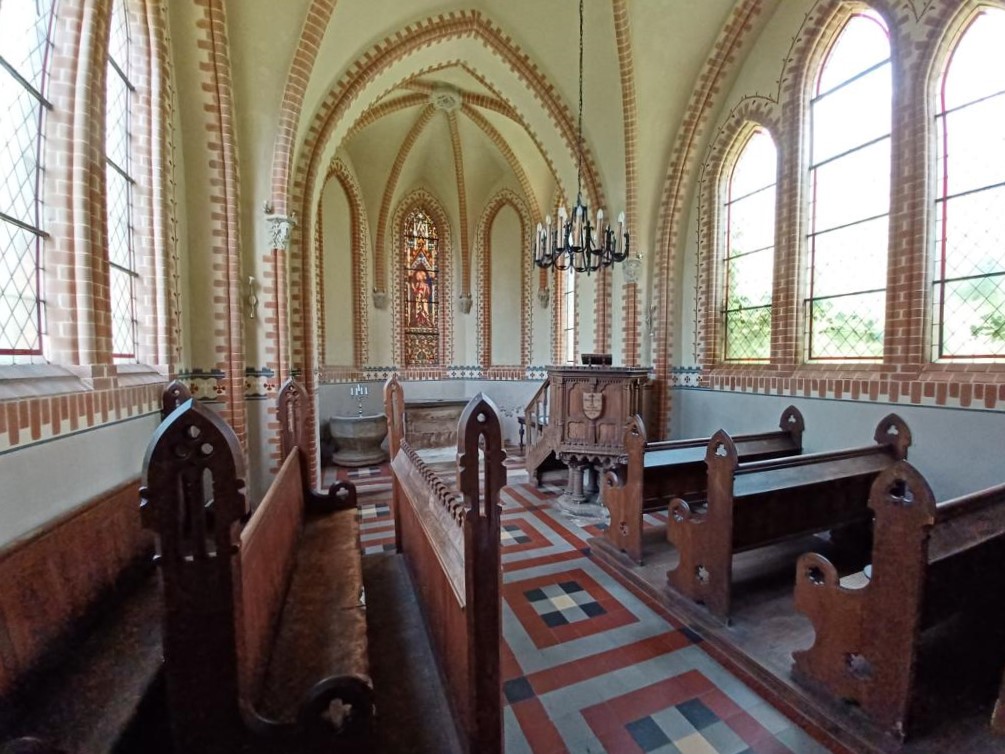 Die Schlosseigene Kapelle von Schloss Berlepsch Die Schlosseigene Kapelle von Schloss Berlepsch