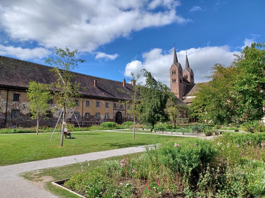 Garten vom Kloster Corvey