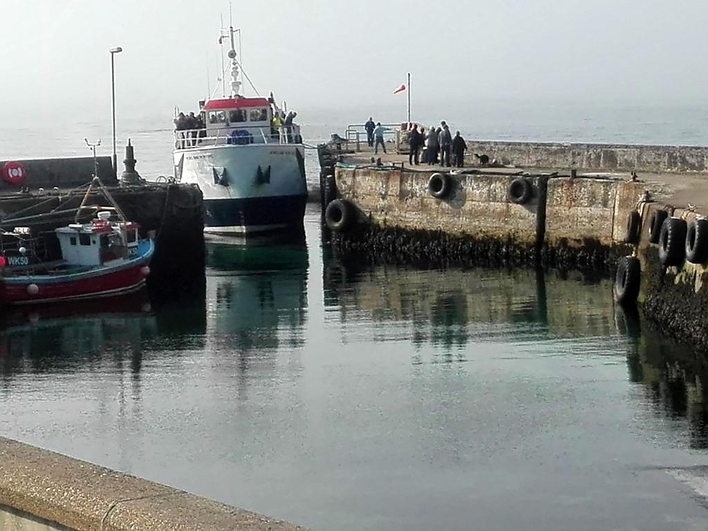 Der kleine Hafen von John'o'Groats