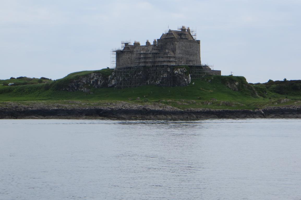 Nicht gerade schön, aber trotzdem Filmstar: Duart Castle