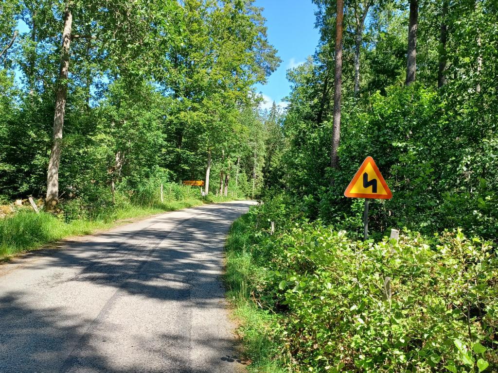 Motorradfahren in Südschweden