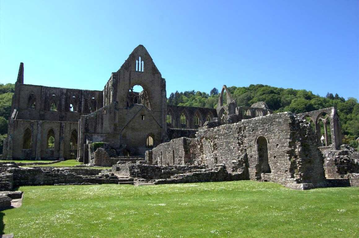 Das ehemalige Zisterzienserkloster Tintern Abbey Das ehemalige Zisterzienserkloster Tintern Abbey
