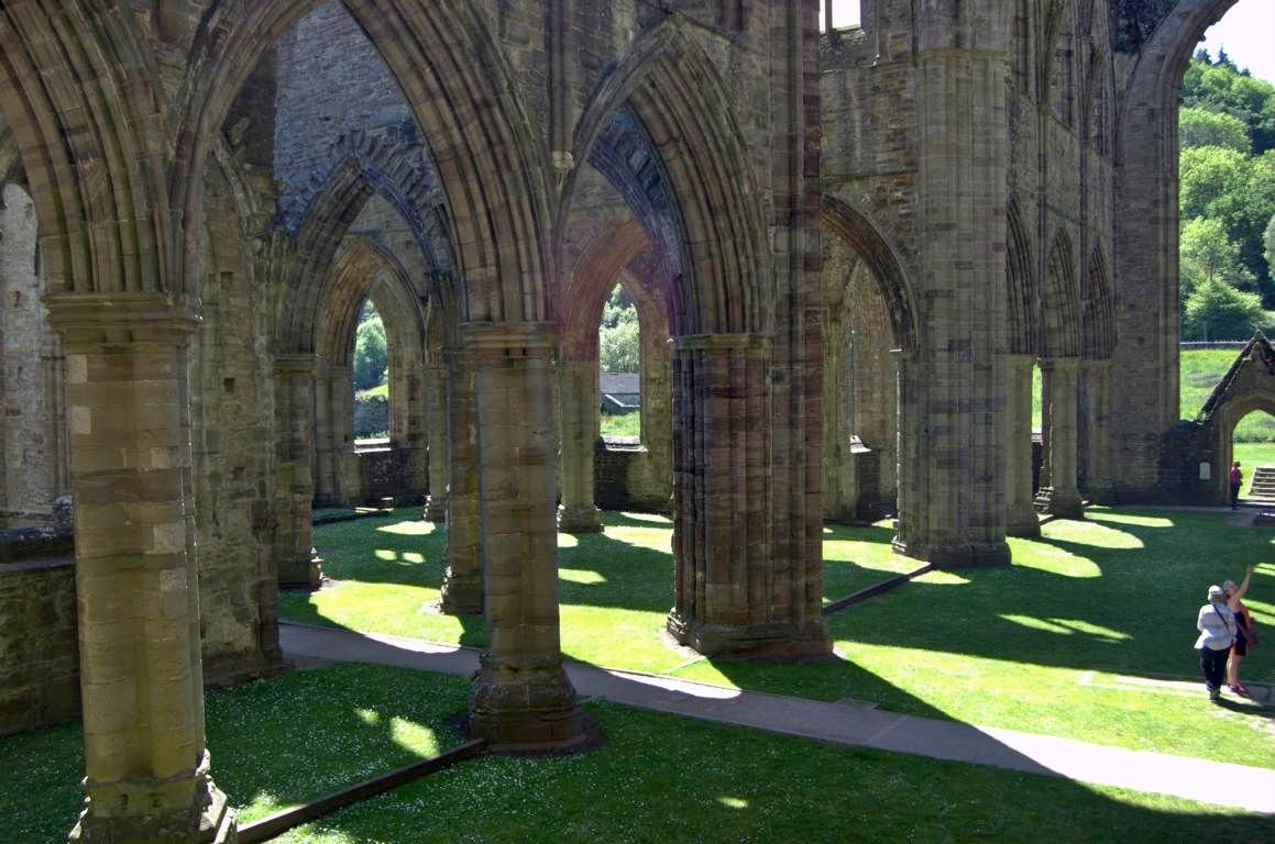 Das ehemalige Zisterzienserkloster Tintern Abbey Das ehemalige Zisterzienserkloster Tintern Abbey