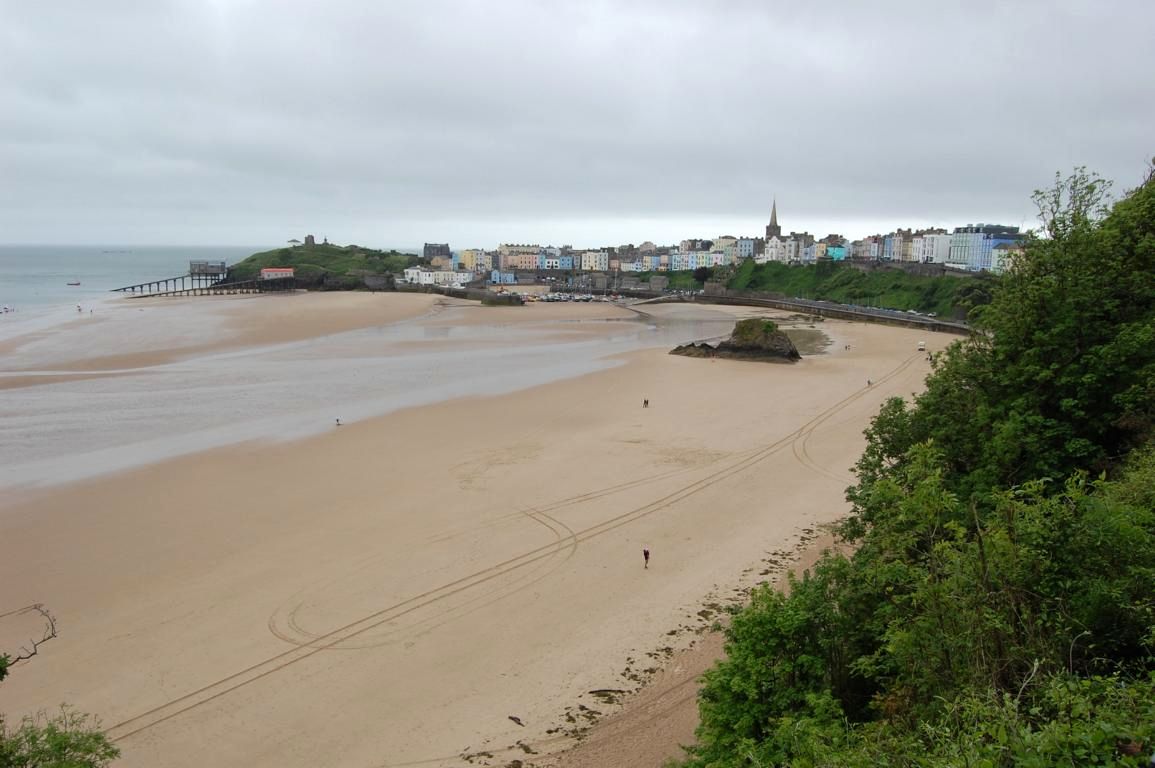 Tenby, ein beliebter Küstenort