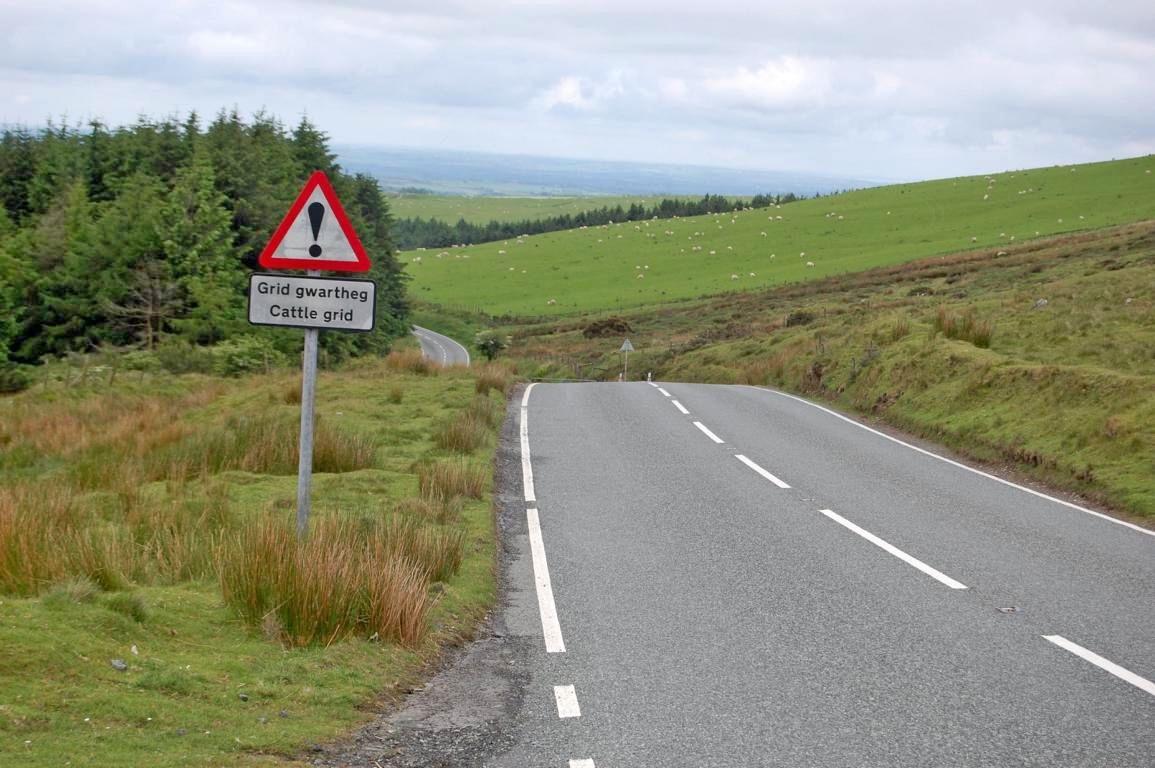 Landschaft in Wales