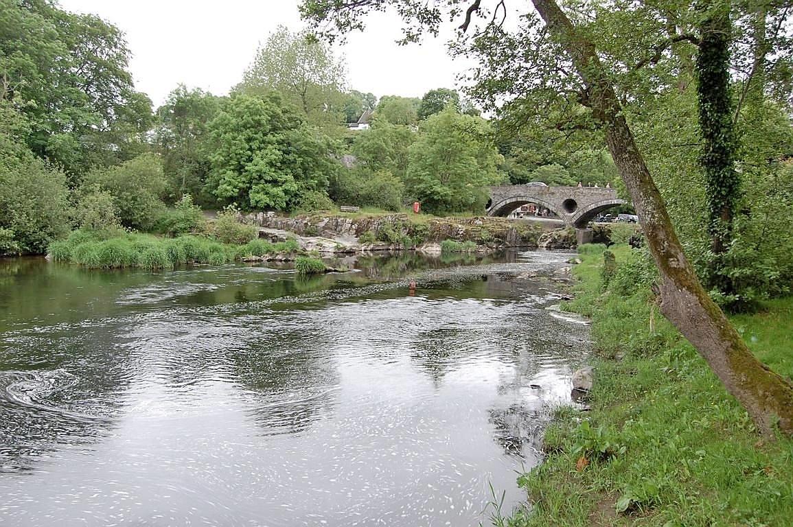 Brücke über den Teify in Carmarthenshire