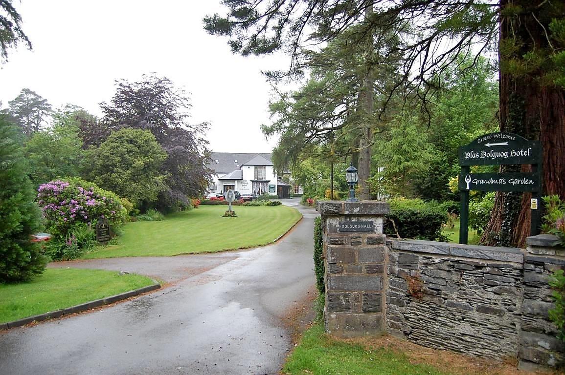 Das 'Plas Dolguog-Hotel' in Machynlleth Das 'Plas Dolguog-Hotel' in Machynlleth