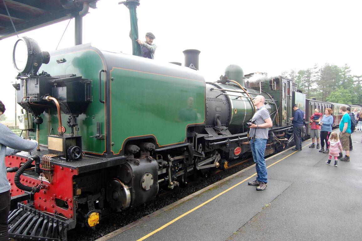 Historische Eisenbahn in Rhyd Ddu