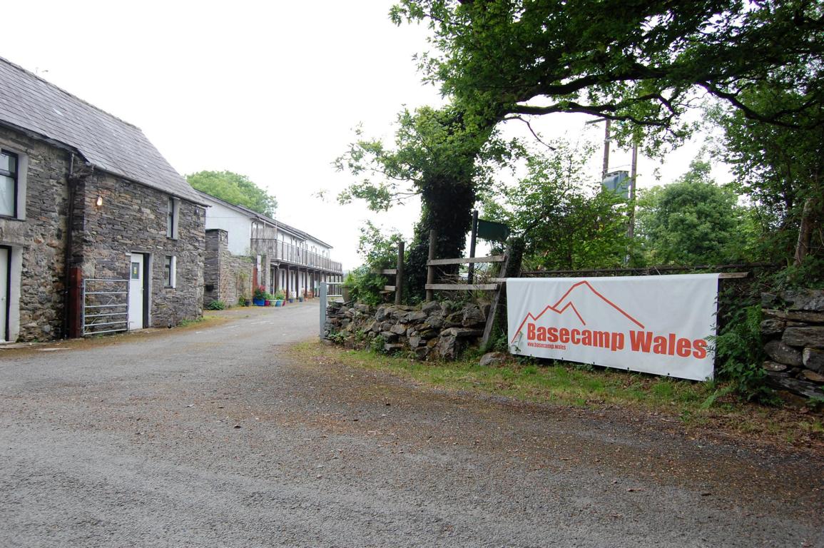 Das 'Basecamp Wales' in der Nähe von Llanllyfni Das 'Basecamp Wales' in der Nähe von Llanllyfni
